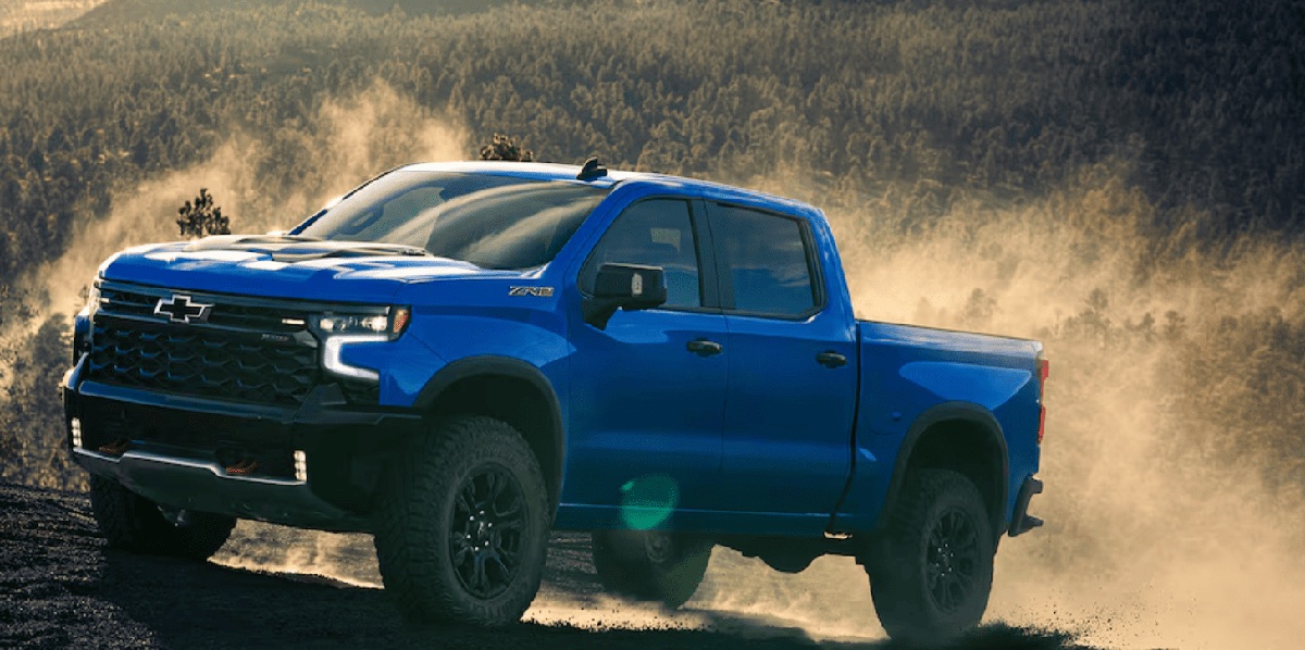 2025 Blue Silverado 1500