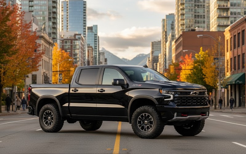 2025 Black Silverado 1500